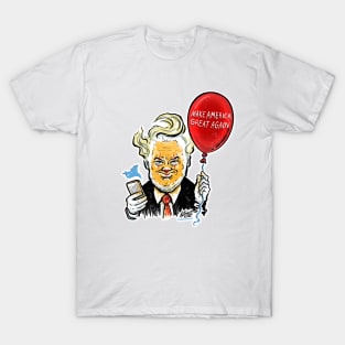 Trumpennywise Evil Clown in Chief T-Shirt